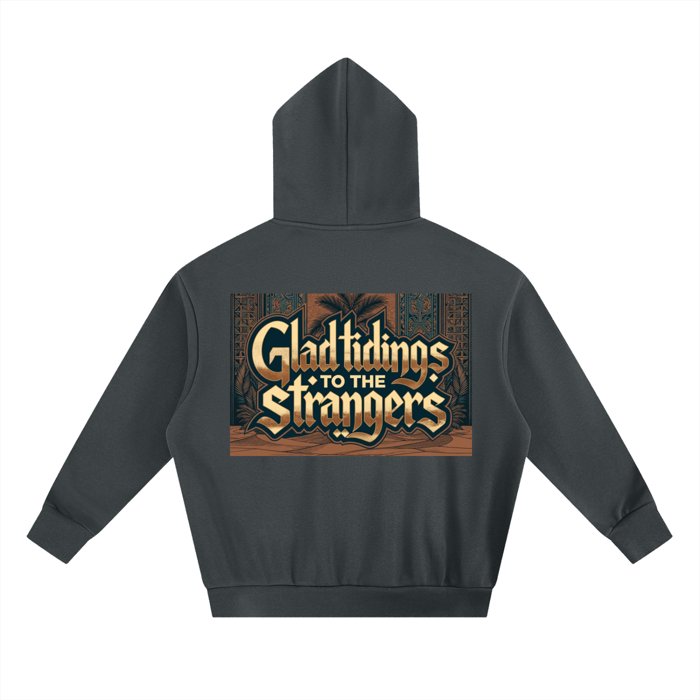 Salah Sunnah Success + Glad Tidings To The Strangers Style 2 Hoodie (Front+Back Print)
