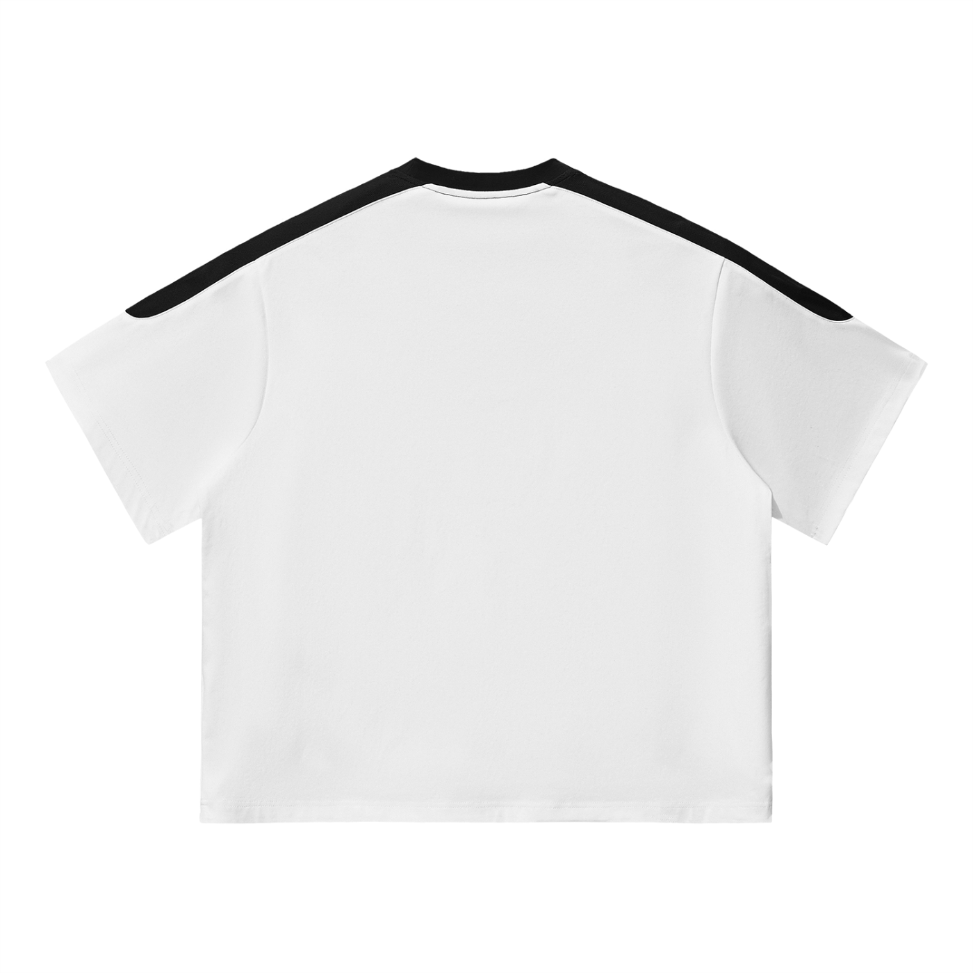Salah Sunnah Success Two-Tone Oversized Fit T-Shirt - White