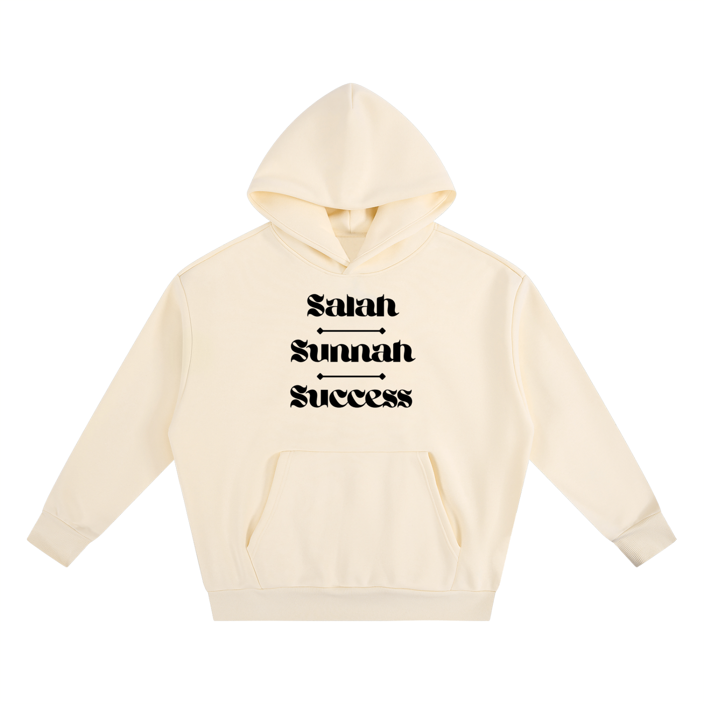 Salah Sunnah Success + Glad Tidings To The Strangers Style 2 Hoodie (Front+Back Print)
