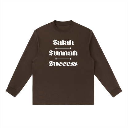 Salah Sunnah Success Long Sleeve Shirt