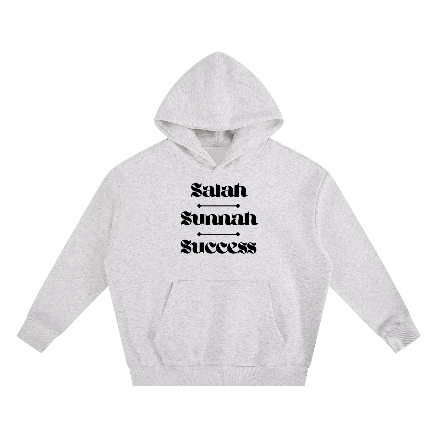 Salah Sunnah Success + Glad Tidings To The Strangers Style 2 Hoodie (Front+Back Print)