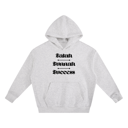 Salah Sunnah Success + Glad Tidings To The Strangers Style 2 Hoodie (Front+Back Print)