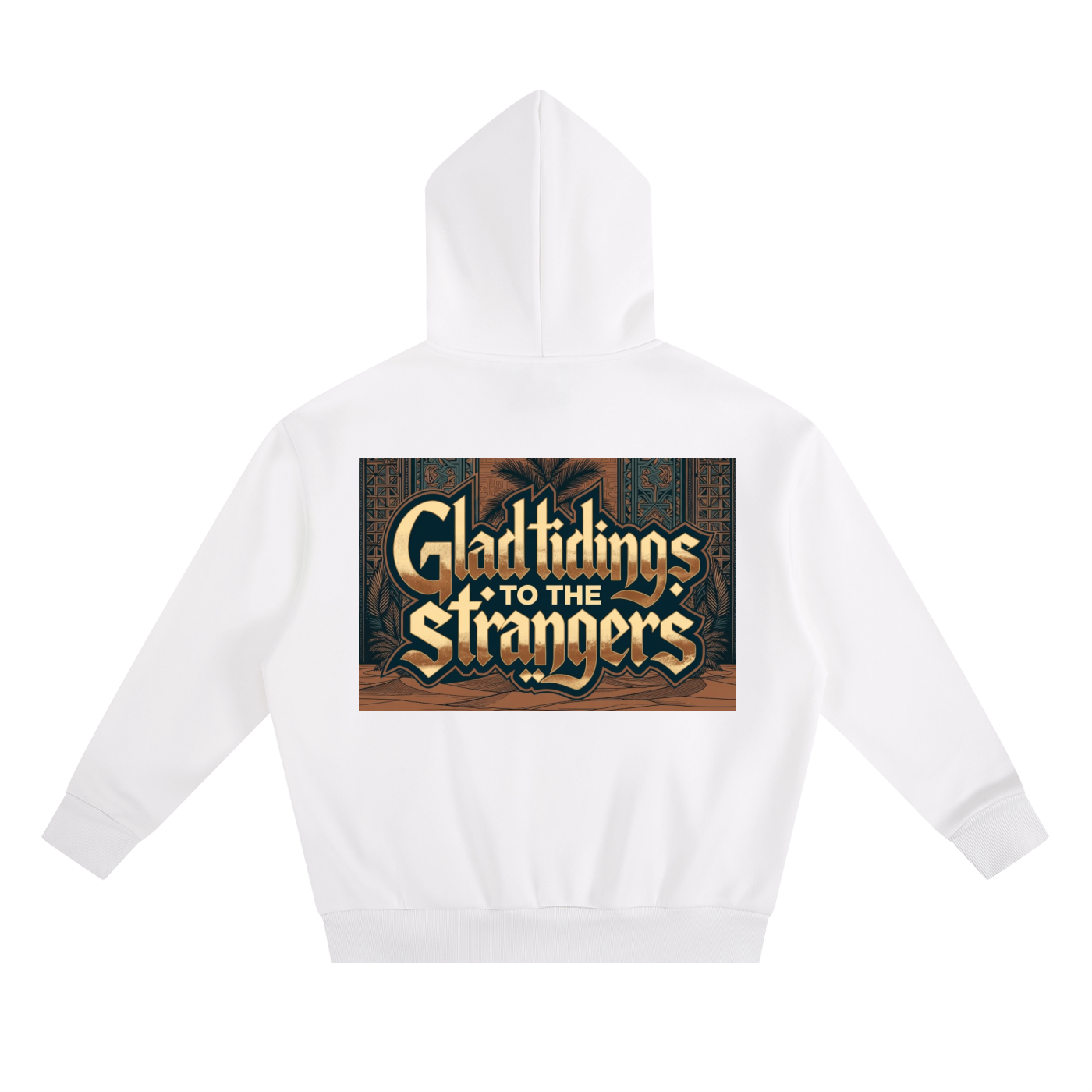 Salah Sunnah Success + Glad Tidings To The Strangers Style 2 Hoodie (Front+Back Print)
