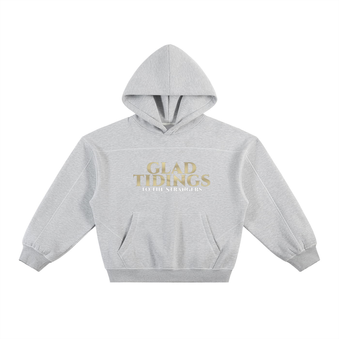 Glad Tidings To The Strangers Stitched Hoodie