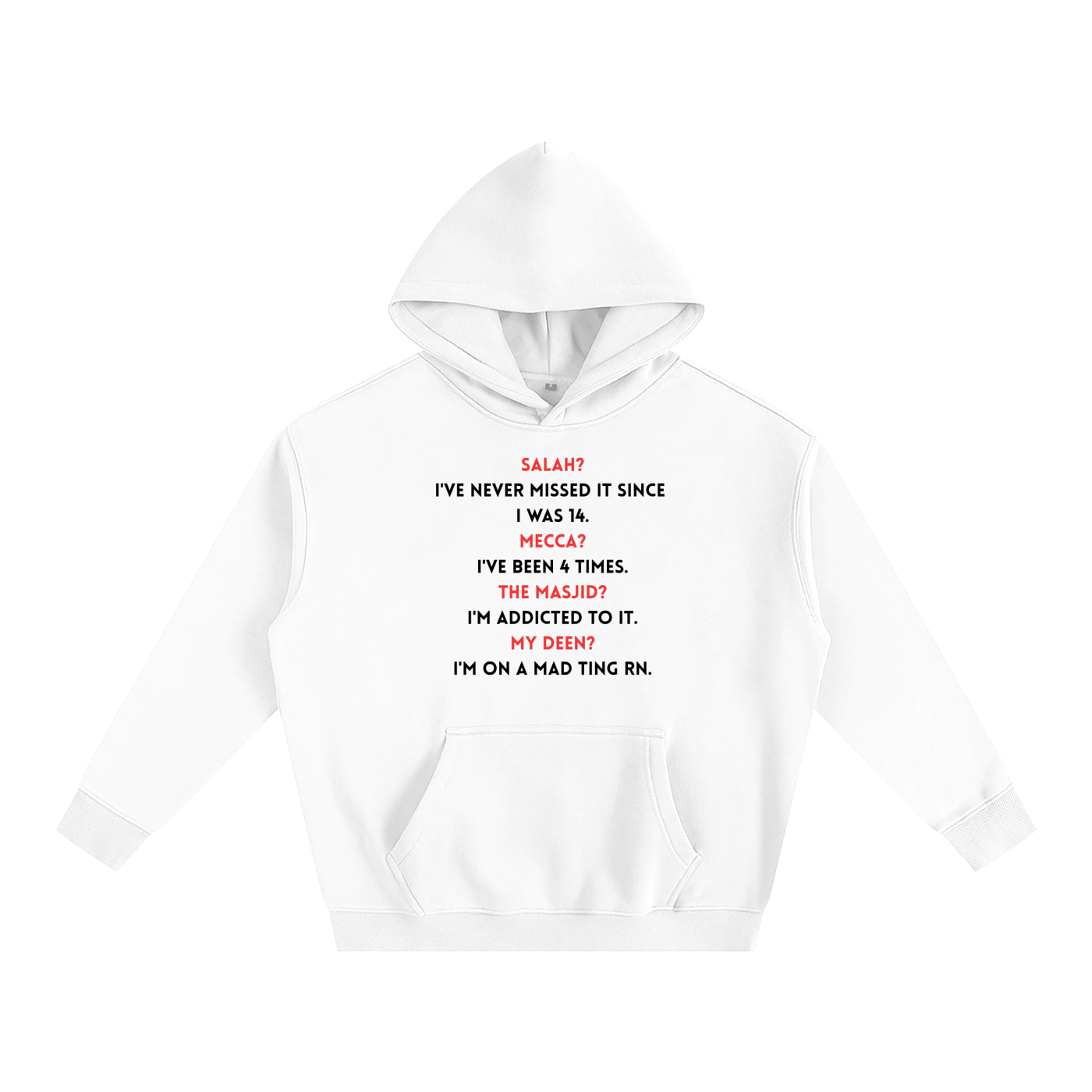 ON A MAD TING Hoodie