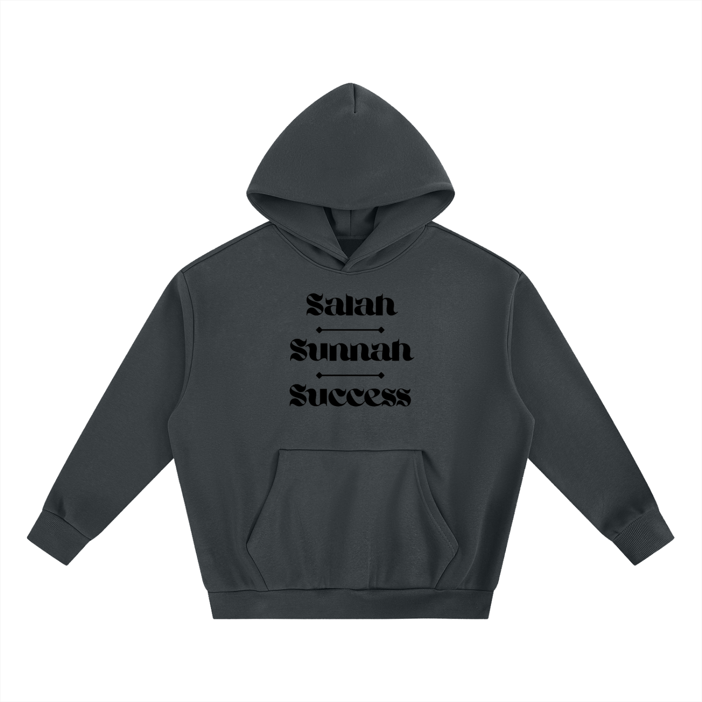 Salah Sunnah Success + Glad Tidings To The Strangers Style 2 Hoodie (Front+Back Print)