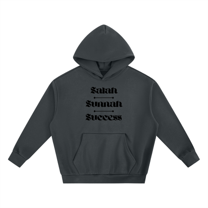 Salah Sunnah Success + Glad Tidings To The Strangers Style 2 Hoodie (Front+Back Print)